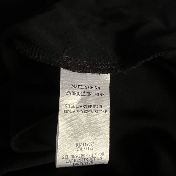 HELMUT LANG Top Asymmetrical Draped Blouse Single ShortSleeve Round Neck L NWT - Picture 6 of 7